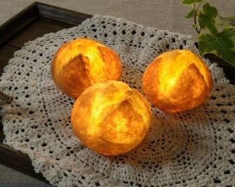 Лампы из хлеба