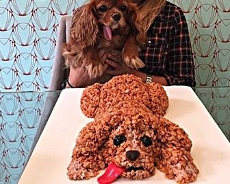 Скульптуры из рисовых хлопьев