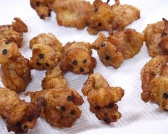 Японский дизайнер превращает куриное филе в пуделей