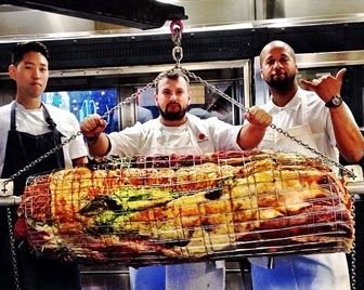 Самый большой мясной рулет